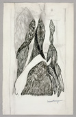 Louise Bourgeois. The Three Graces, study for Les Trois Fées. 1948