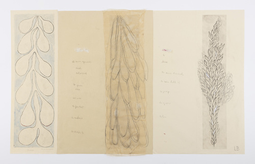 Louise Bourgeois. Untitled, no. 2 of 4, from the series, Inner Truths or Outer Truths. 2007
