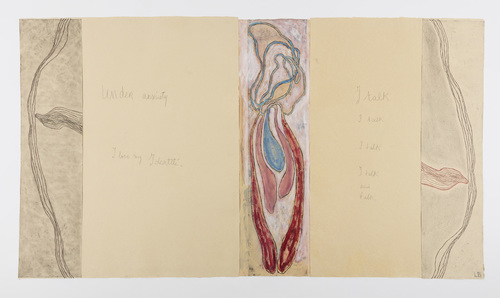 Louise Bourgeois. Untitled, no. 1 of 4, from the series, Start Something!! 2008