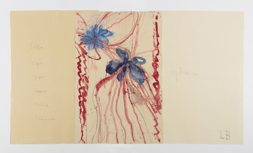 Louise Bourgeois. Untitled, no. 2 of 4, from the series, Start Something!! 2008