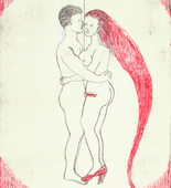 Louise Bourgeois. The Couple, plate 5 of 7, from the portfolio, La Réparation. 2003
