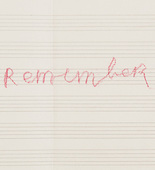 Louise Bourgeois. Nothing to Remember (set 2), from the series of folio sets (1-6). 2004-2006