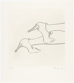 Louise Bourgeois. Untitled, plate 4 of 7, from the portfolio, Metamorfosis. 1999