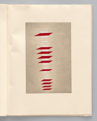 Louise Bourgeois. Untitled, plate 3 of 8, from the illustrated book, the puritan. 1990