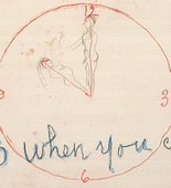 Louise Bourgeois. 10 AM Is When You Come to Me (set 5), from the series of installation sets (1-10). 2006