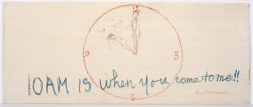 Louise Bourgeois. 10 AM Is When You Come to Me (set 5), from the series of installation sets (1-10). 2006