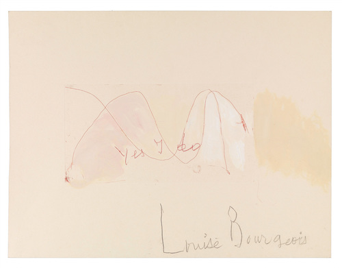 Louise Bourgeois. Landscape (Yes I Do). 2009