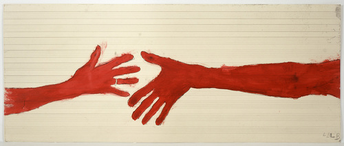Louise Bourgeois. Untitled (no. 11) in 10 AM Is When You Come to Me (set 9), from the series of installation sets (1-10). 2007
