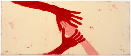 Louise Bourgeois. Untitled (no. 17) in 10 AM Is When You Come to Me (set 7), from the series of installation sets (1-10). 2006
