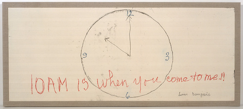 Louise Bourgeois. Cover (no. 19) in 10 AM Is When You Come to Me (set 3), from the series of installation sets (1-10). 2006