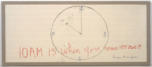 Louise Bourgeois. Cover (no. 19) in 10 AM Is When You Come to Me (set 5), from the series of installation sets (1-10). 2006