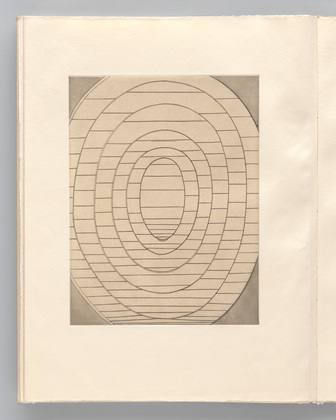 Louise Bourgeois. Untitled, plate 5 of 8, from the maquette of the illustrated book, the puritan. 1990