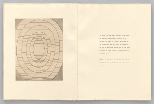 Louise Bourgeois. Untitled, plate 5 of 8, from the maquette of the illustrated book, the puritan. 1990
