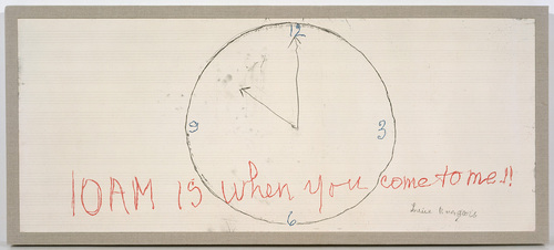 Louise Bourgeois. Cover (no. 19) in 10 AM Is When You Come to Me (set 8), from the series of installation sets (1-10). 2006