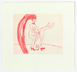 Louise Bourgeois. Untitled, plate 3 of 5, from the illustrated book, The Laws of Nature. c. 2006