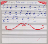 Louise Bourgeois. Johannes Brahms' Lullaby. c. 2000