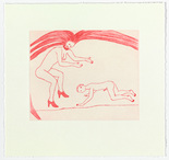 Louise Bourgeois. Untitled, plate 5 of 5, from the illustrated book, The Laws of Nature. c. 2006