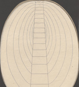Louise Bourgeois. Untitled, plate 8 of 8, from the maquette of the illustrated book, the puritan. 1990
