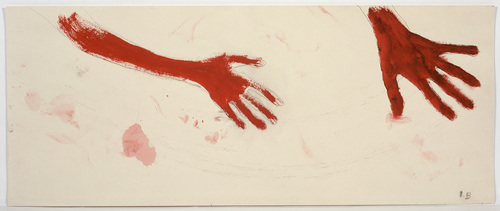 Louise Bourgeois. Untitled (no. 2) in 10 AM Is When You Come to Me (set 10), from the series of installation sets (1-10). 2007