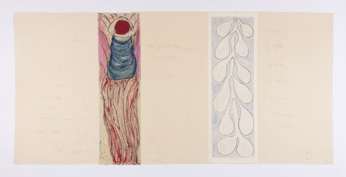 Louise Bourgeois. Untitled, no. 3 of 4, from the series, What Why When Where Who and How!! 2008