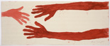 Louise Bourgeois. Untitled (no. 12) in 10 AM Is When You Come to Me (set 10), from the series of installation sets (1-10). 2007