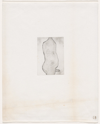 Louise Bourgeois. Robert, plate 3 of 24, from the series, Self Portrait. 2009