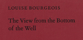 Louise Bourgeois. The View from the Bottom of the Well. 1996