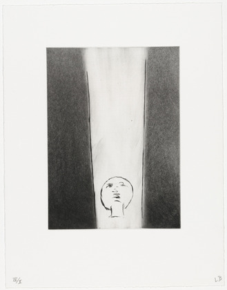 Louise Bourgeois. Untitled, plate 1 of 9, from the portfolio, The View from the Bottom of the Well. 1996