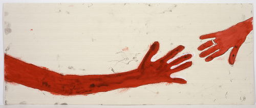 Louise Bourgeois. Untitled (no. 8) in 10 AM Is When You Come to Me (set 10), from the series of installation sets (1-10). 2007