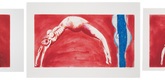 Louise Bourgeois. Triptych for the Red Room. 1994