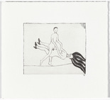 Louise Bourgeois. Untitled, plate 1 of 5, from the illustrated book, The Laws of Nature. 2001