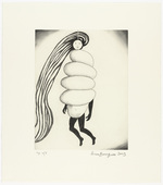 Louise Bourgeois. Spiral Woman, plate 2 of 7, from the portfolio, La Réparation. 2003