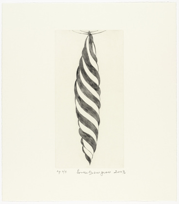 Louise Bourgeois. Cocoon, plate 6 of 7, from the portfolio, La Réparation. 2003
