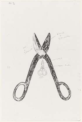 Louise Bourgeois. Untitled (Study for Untitled, plate 1 of 14, from the portfolio, Autobiographical Series). 1993