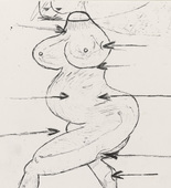 Louise Bourgeois. Untitled (Study for Sainte Sébastienne). 1990-1993