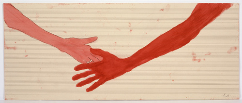 Louise Bourgeois. Untitled (no. 5) in 10 AM Is When You Come to Me (set 10), from the series of installation sets (1-10). 2007