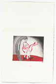 Louise Bourgeois. Untitled, plate 3 of 5, from the illustrated book, The Laws of Nature. 2000-2001