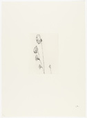 Louise Bourgeois. Untitled, plate 4 of 10, from the portfolio, Homely Girl, A Life. 1992