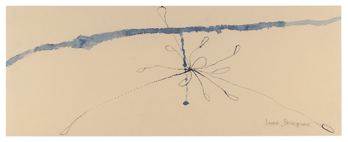 Louise Bourgeois. Untitled, no. 22 of 42 in La Rivière Gentille (set 1), from the series of installation sets (1-3). 2007