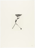 Louise Bourgeois. Untitled, plate 6 of 10, from the portfolio, Homely Girl, A Life. 1992