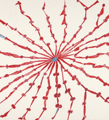 Louise Bourgeois. The Spider Weaves a Web of Friendships, component A, from the series, What Is the Shape of This Problem? 1999