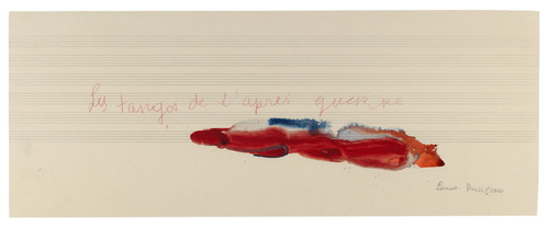Louise Bourgeois. Untitled, no. 24 of 42 in La Rivière Gentille (set 1), from the series of installation sets (1-3). 2007