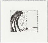 Louise Bourgeois. Untitled, plate 4 of 5, from the illustrated book, The Laws of Nature. 2001