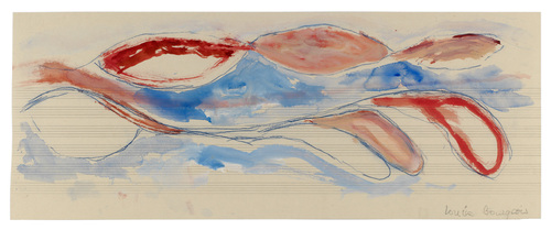 Louise Bourgeois. Untitled, no. 27 of 42 in La Rivière Gentille (set 1), from the series of installation sets (1-3). 2007