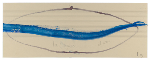 Louise Bourgeois. Untitled, no. 32 of 42 in La Rivière Gentille (set 1), from the series of installation sets (1-3). 2007