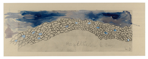 Louise Bourgeois. Untitled, no. 34 of 42 in La Rivière Gentille (set 1), from the series of installation sets (1-3). 2007