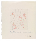 Louise Bourgeois. Les Fleurs à Deauville. 2007