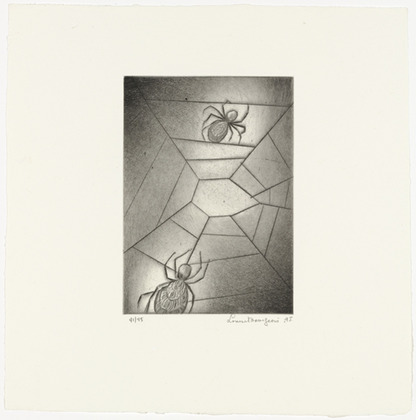 Louise Bourgeois. Untitled, plate 4 of 9, from the portfolio, Ode à Ma Mère. 1995