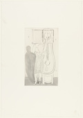 Louise Bourgeois. Untitled, plate 4 of 14, from the portfolio, Autobiographical Series. 1994