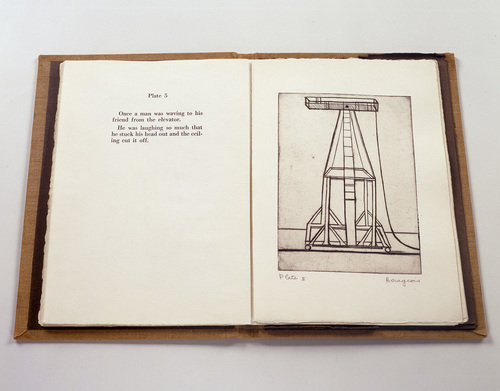 Louise Bourgeois. Plate 5 of 9, from the illustrated book, He Disappeared into Complete Silence, first edition (Example 2). 1947